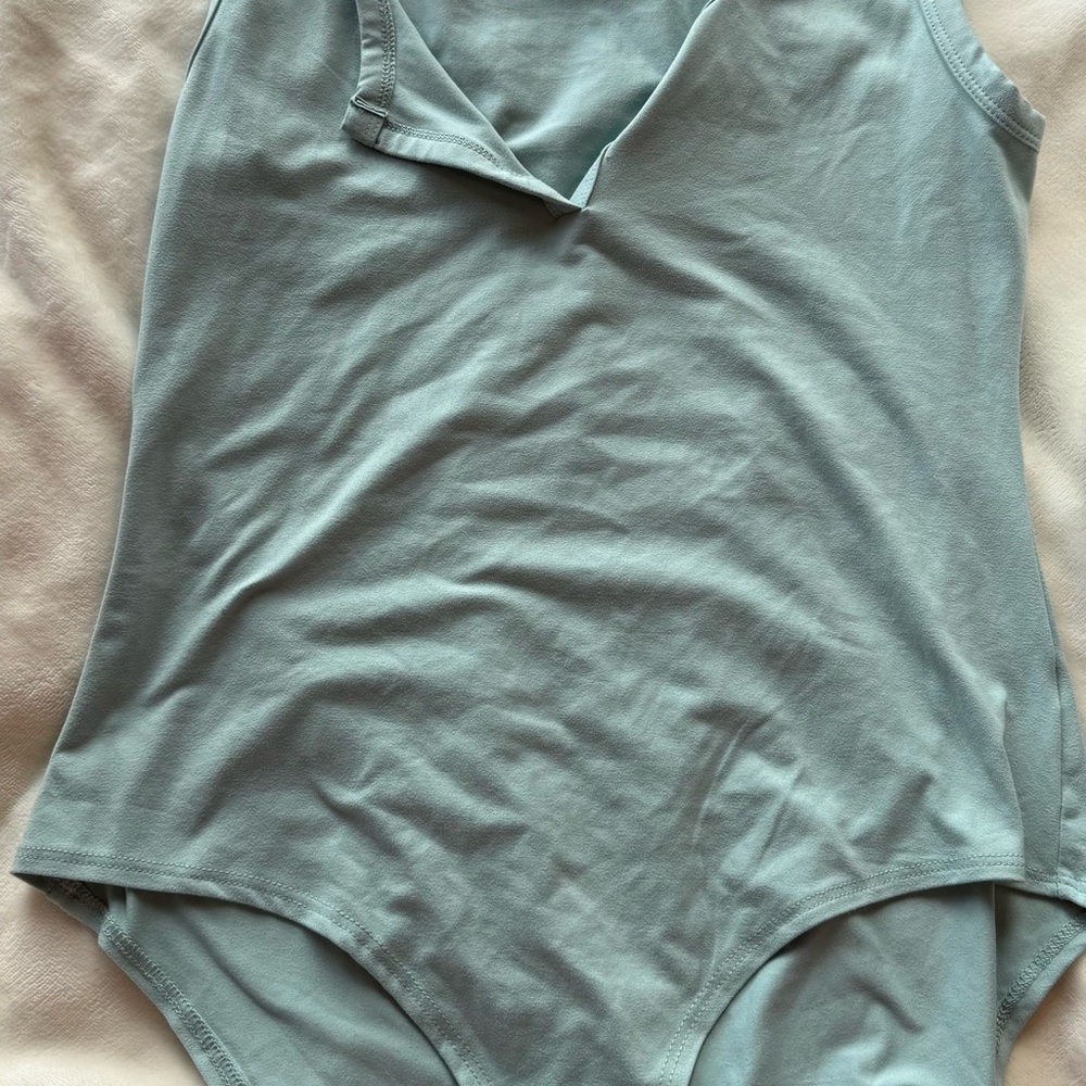 Zenana Outfitters Light Blue Bodysuit